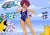 Lana On The Beach : Jeux habillage