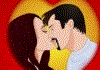 Angelina and Brad Kissing : Jeux seduction