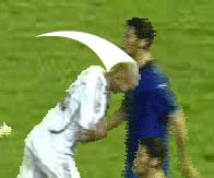 Jeu flash : Zidane Coup de Boule (Action)